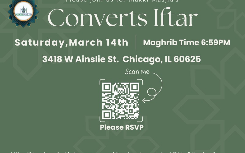 Converts Iftar